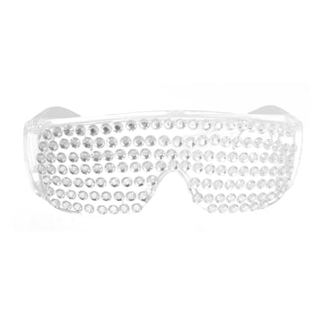 Bedazzled Diamanté glasses (Silver)