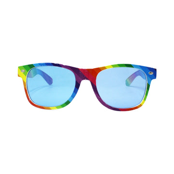 Rainbow Stripe Wayfarers