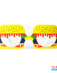 Hamburger Party Glasses