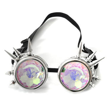 Steam Punk Kaleidoscope Goggles (SILVER)