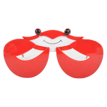 Red Crab Party Glasses
