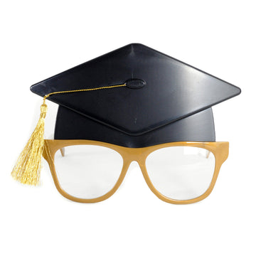 Graduation Hat Party Glasses