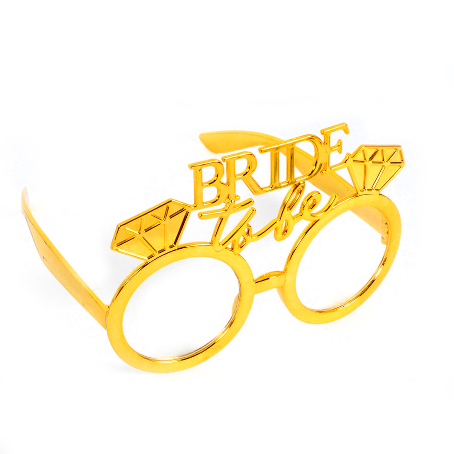 Bride To Be Party Glasses (Gold)