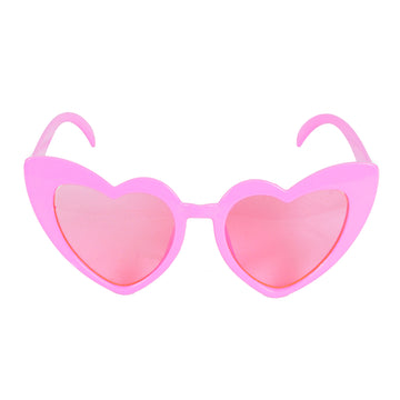 Pink Hearts Party Glasses