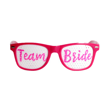 Team Bride Wayfarer Party Glasses