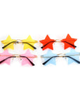 Perspex Star Party Glasses