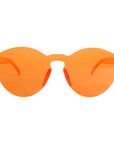 Perspex Wayfarer Party Glasses (Orange)