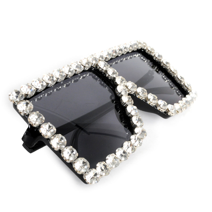 Bedazzled Diamanté Party Glasses