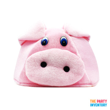 Pink Piggy Novelty Hat