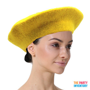 Yellow Beret Hat