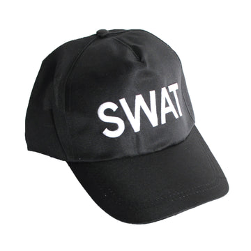 Black SWAT Baseball Cap