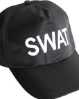 Black SWAT Baseball Cap