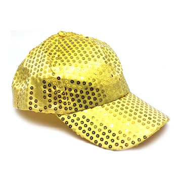 Sequin Baseball Cap (Gold)