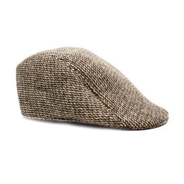 Vintage Flat Cap (Dark Brown)