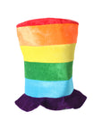 Rainbow Stripe Fabric Hat