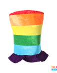 Rainbow Stripe Fabric Hat