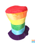 Rainbow Stripe Fabric Hat