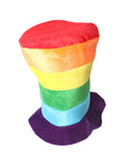 Rainbow Stripe Fabric Hat