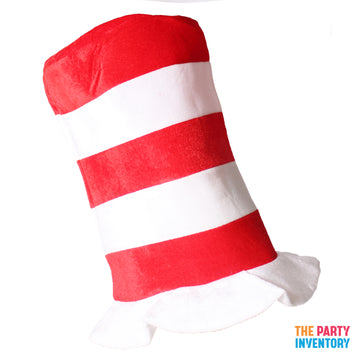 Red & White Stripe Character Hat