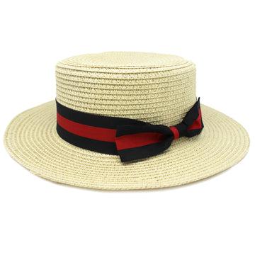 1920s Gatsby Style Hat (Straw)