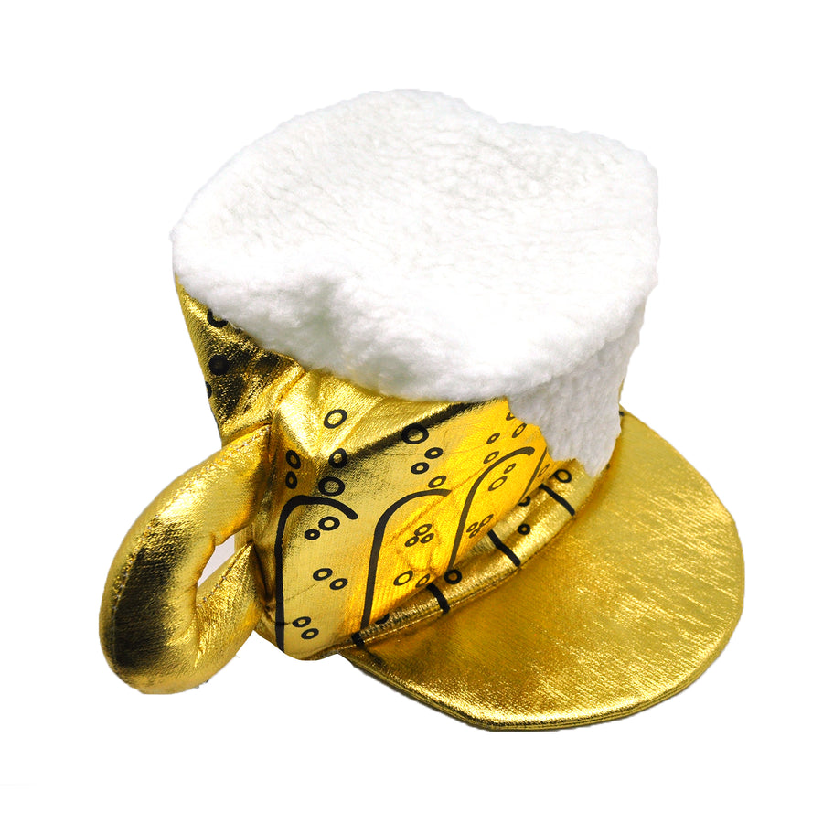 Gold Beer Novelty Hat