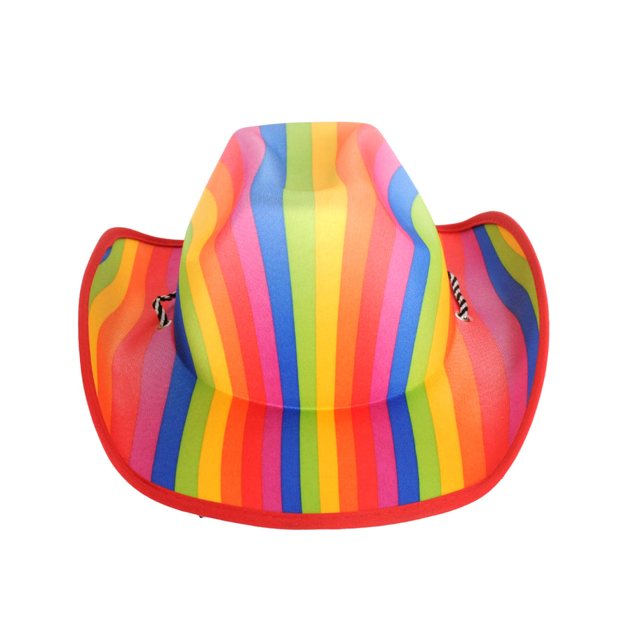Rainbow Cowboy Hat