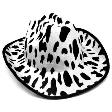 Animal Print Cowboy Hat (Cow)