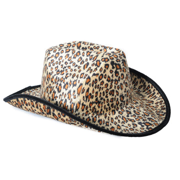 Animal Print Cowboy Hat (Leopard)