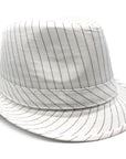 WhitePinstripe Trilby Hat