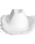 Fluffy Cowboy Hat (White)