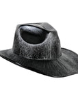 Black Metallic Cowboy Hat