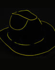 Yellow Gold Sequin Cowboy Hat (Light Up)