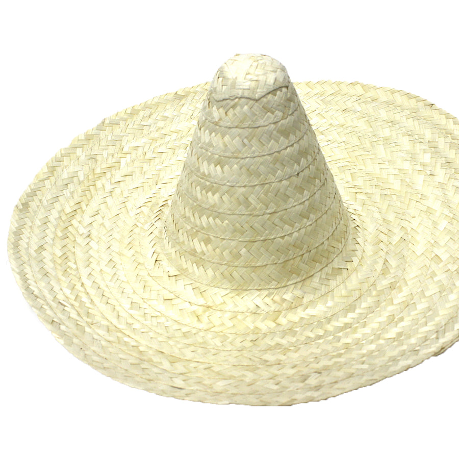 Large Mexican Straw Hat (Natural)