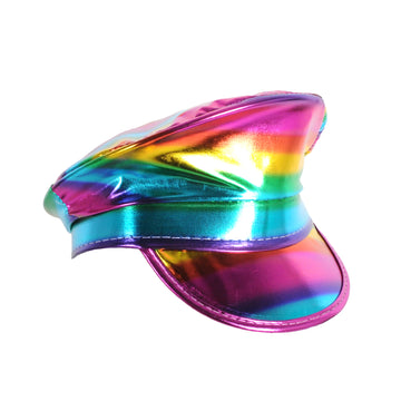 Rainbow Metallic Cap