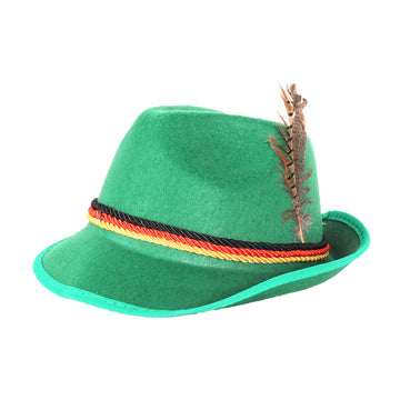 German Trilby Hat (Green)