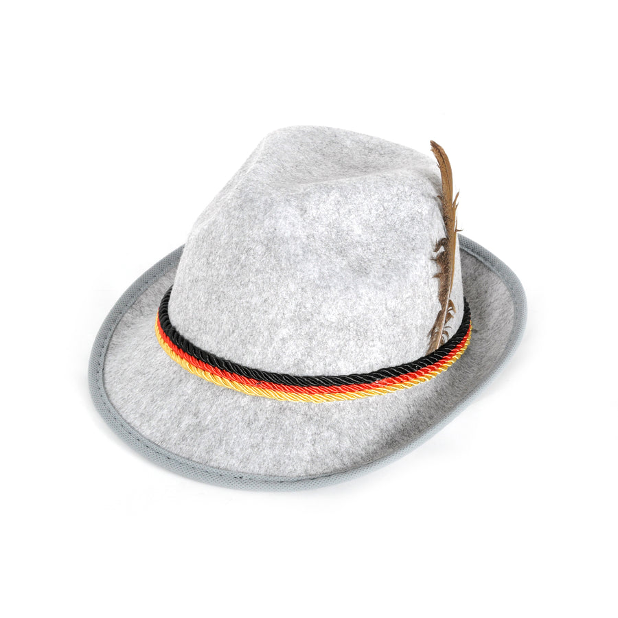 German Trilby Hat (Grey)