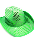 Green Sequin Cowboy Hat
