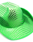 Green Sequin Cowboy Hat