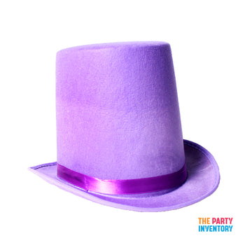 Purple Extra Tall Top Hat (20cm)