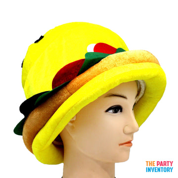 Novelty Hamburger Hat