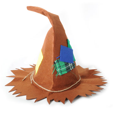 Scarecrow Hat with Patches