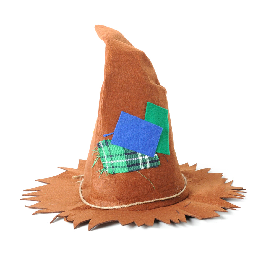 Scarecrow Hat with Patches
