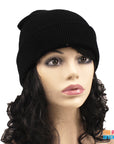Plain Colour Beanie (Black)