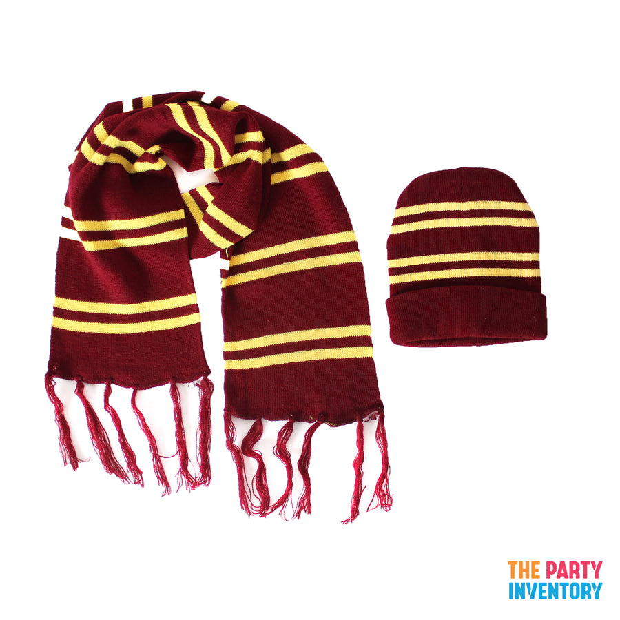 Wizard School Scarf & Beanie Set