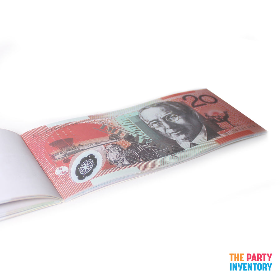 Souvenir Money Note Pads ($20)