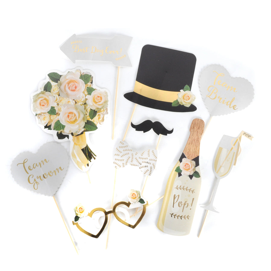 Wedding Party Photo Prop Kit