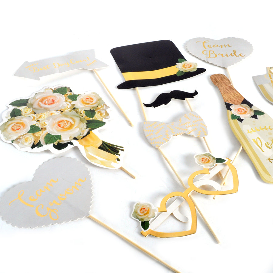 Wedding Party Photo Prop Kit