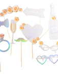 Happily Ever After Wedding Photo Props Kit