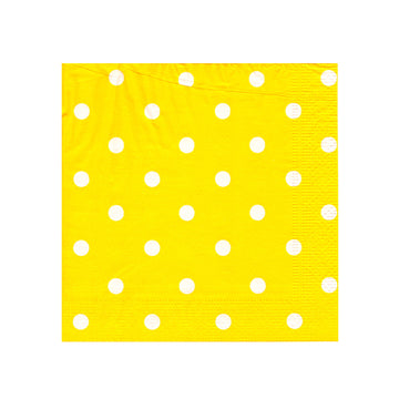 Polka Dot Napkins (Yellow)