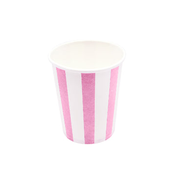 Paper Cups (Stripe Pink)
